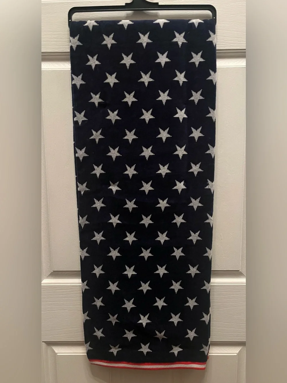 NWT CH STYLE AMERICAN FLAG BEACH TOWEL- 36 X 68